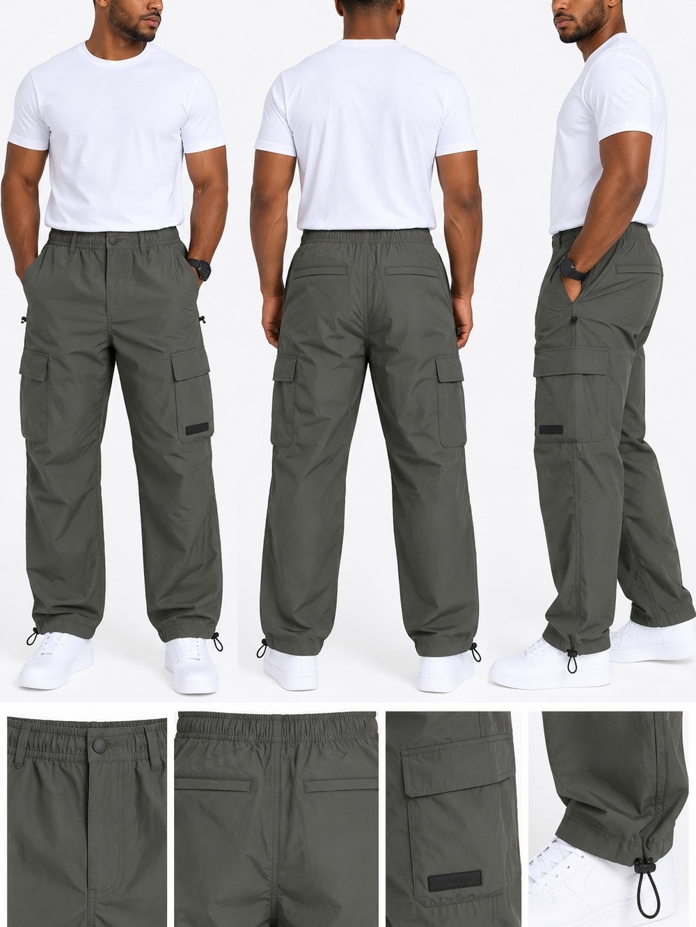 H&M Men’s Olive Cargo Pants